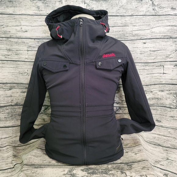 Bench Jackets & Blazers - Bench Rainjacket Windbreaker Autumn Blk/Red | sz L